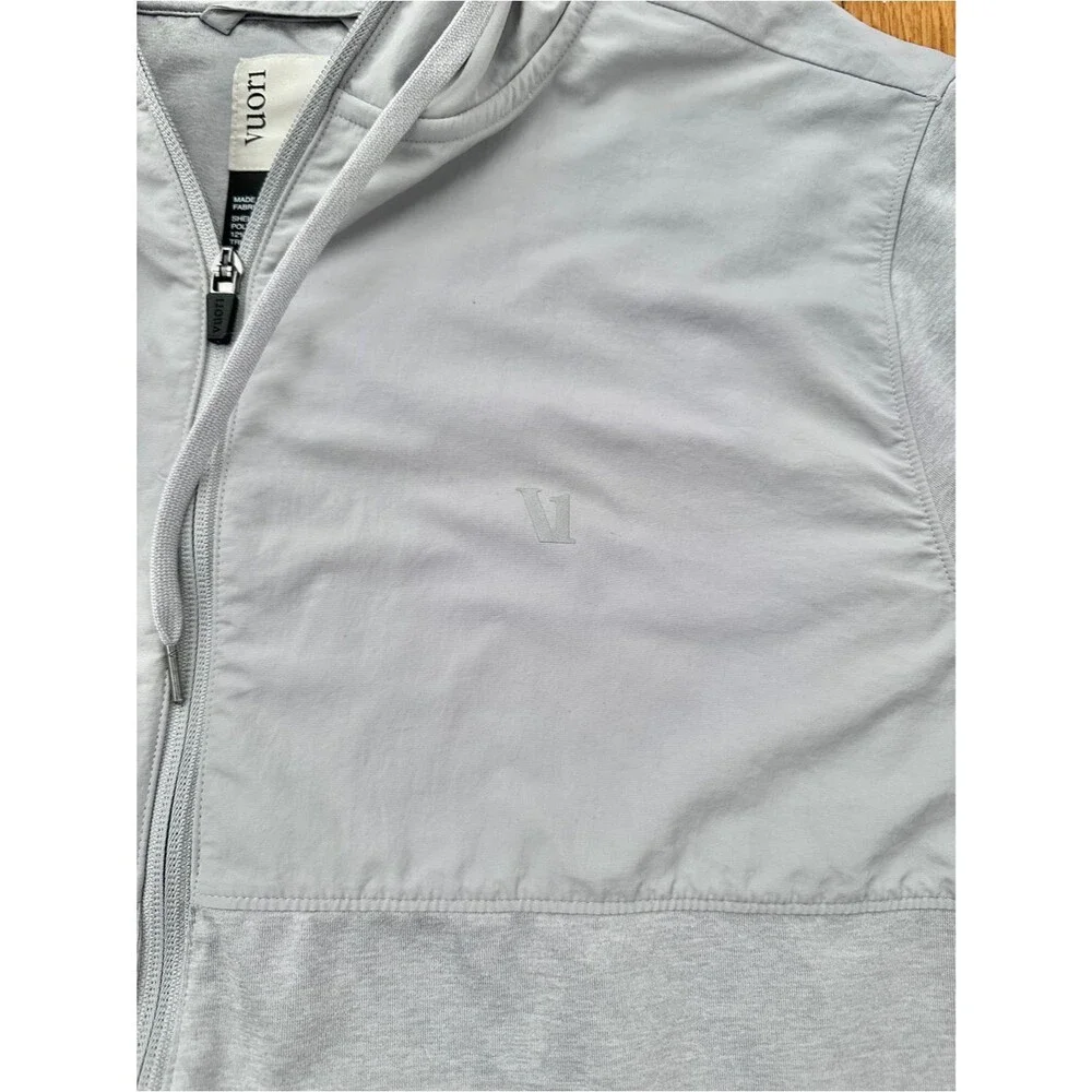 Vuori Sunday Element Jacket Light Gray  Size L